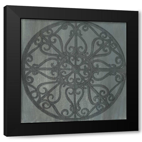 Decorative Elegance V Black Modern Wood Framed Art Print by Harper, Ethan