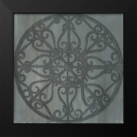 Decorative Elegance V Black Modern Wood Framed Art Print by Harper, Ethan