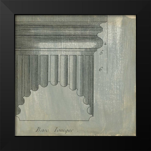 Decorative Elegance VI Black Modern Wood Framed Art Print by Harper, Ethan