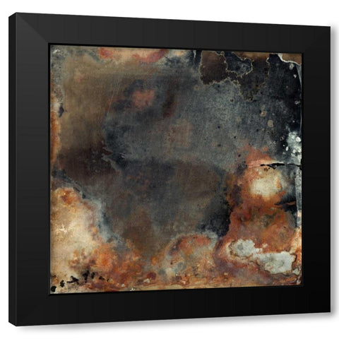 Pangea I Black Modern Wood Framed Art Print by Archie, K.