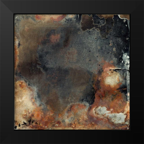 Pangea I Black Modern Wood Framed Art Print by Archie, K.
