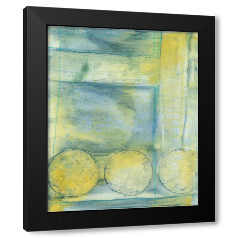 Energy I Black Modern Wood Framed Art Print by Goldberger, Jennifer