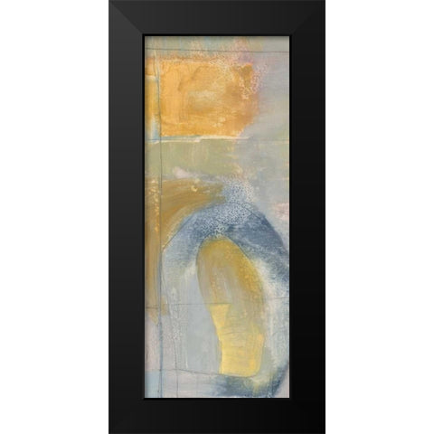 Pastel Fusion II Black Modern Wood Framed Art Print by Goldberger, Jennifer