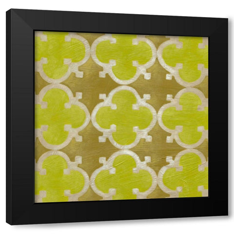 Brilliant Symmetry VII Black Modern Wood Framed Art Print with Double Matting by Zarris, Chariklia