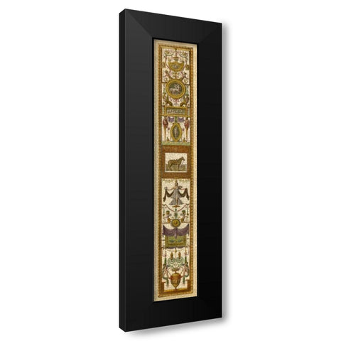 Raffaello Panel I Black Modern Wood Framed Art Print by Raffaello