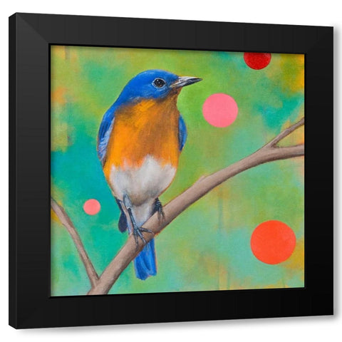 Mysteries of the Universe I Black Modern Wood Framed Art Print by Evans, Bridget G.