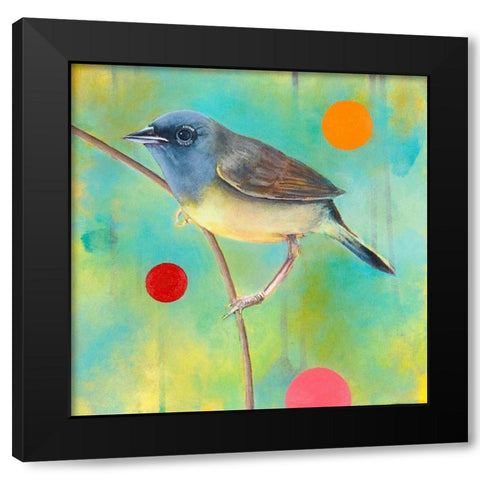 Mysteries of the Universe III Black Modern Wood Framed Art Print with Double Matting by Evans, Bridget G.