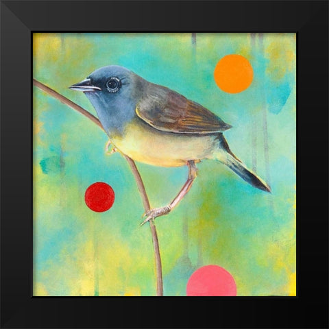 Mysteries of the Universe III Black Modern Wood Framed Art Print by Evans, Bridget G.