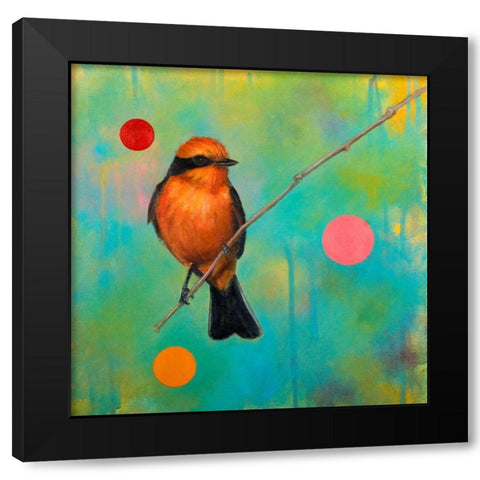 Mysteries of the Universe IV Black Modern Wood Framed Art Print by Evans, Bridget G.