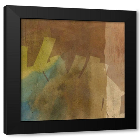 Mediterranean Impressions I Black Modern Wood Framed Art Print by Meagher, Megan
