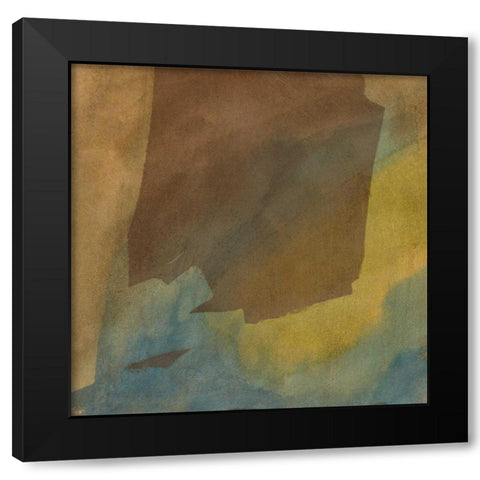 Mediterranean Impressions VII Black Modern Wood Framed Art Print with Double Matting by Meagher, Megan