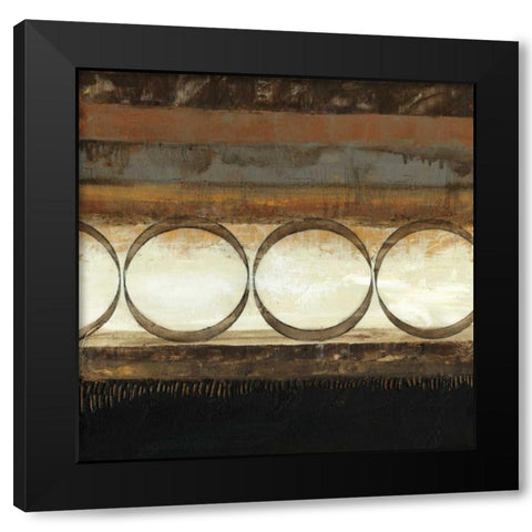 Cavern II Black Modern Wood Framed Art Print with Double Matting by Goldberger, Jennifer