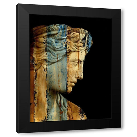 Ancient Mythology I Black Modern Wood Framed Art Print by Harper, Ethan