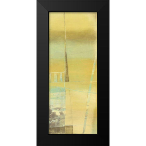 Interconnected I Black Modern Wood Framed Art Print by Goldberger, Jennifer