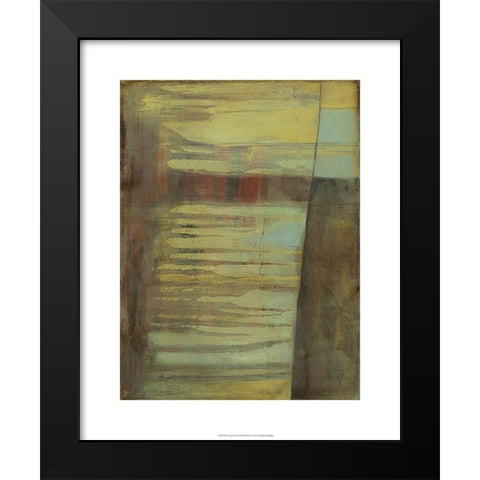 Excavate I Black Modern Wood Framed Art Print by Goldberger, Jennifer