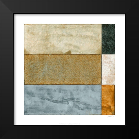Urban Grid III Black Modern Wood Framed Art Print by Archie, K.