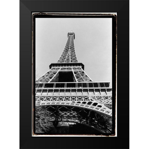 Tour Eiffel Black Modern Wood Framed Art Print by DeNardo, Laura