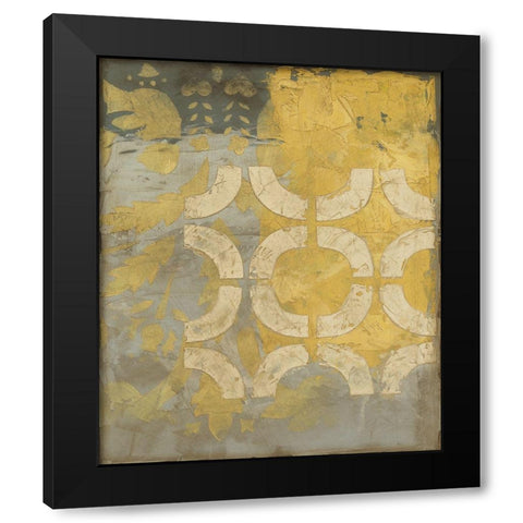 Honeysuckle II Black Modern Wood Framed Art Print by Meagher, Megan