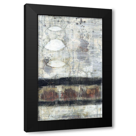 Dark into Light I Black Modern Wood Framed Art Print by Goldberger, Jennifer