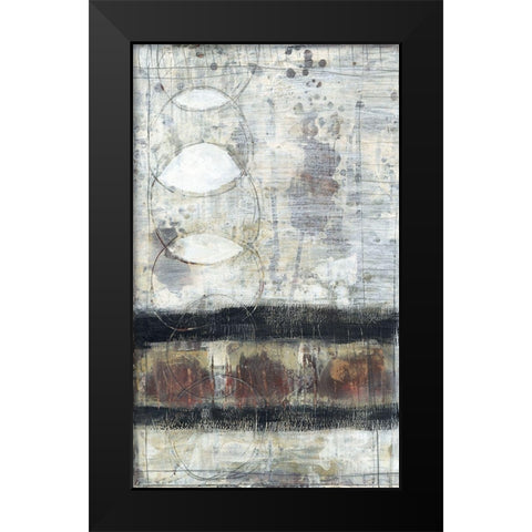 Dark into Light I Black Modern Wood Framed Art Print by Goldberger, Jennifer