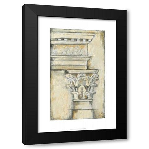 Cornice Rendering I Black Modern Wood Framed Art Print by Goldberger, Jennifer