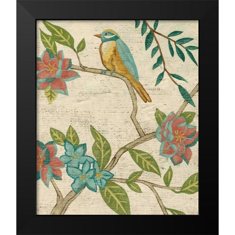 Antique Aviary IV Black Modern Wood Framed Art Print by Zarris, Chariklia