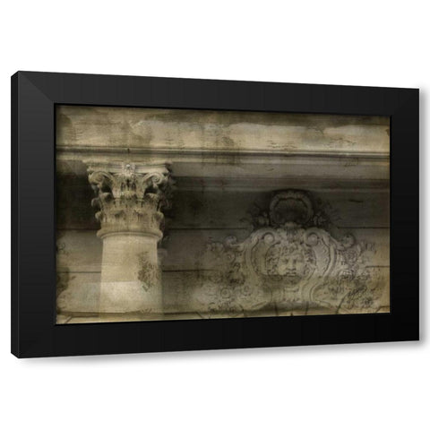 Ornate Architecture II Black Modern Wood Framed Art Print by Harper, Ethan