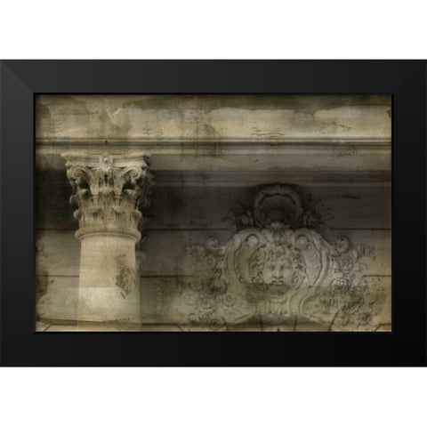 Ornate Architecture II Black Modern Wood Framed Art Print by Harper, Ethan