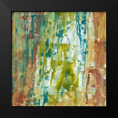 Staccato I Black Modern Wood Framed Art Print by Holland, Julie