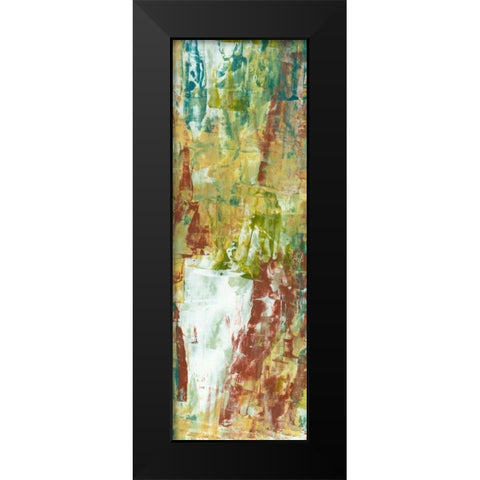 Staccato III Black Modern Wood Framed Art Print by Holland, Julie