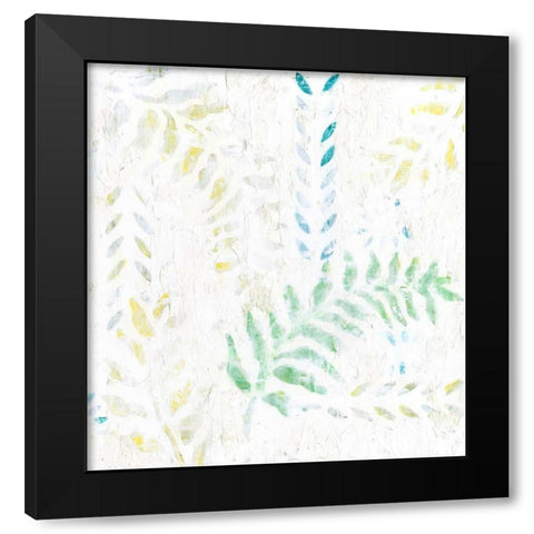 Fresco I Black Modern Wood Framed Art Print by Fagalde, Jarman