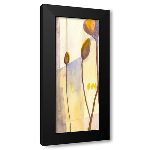 Seed Pods I Black Modern Wood Framed Art Print with Double Matting by Goldberger, Jennifer