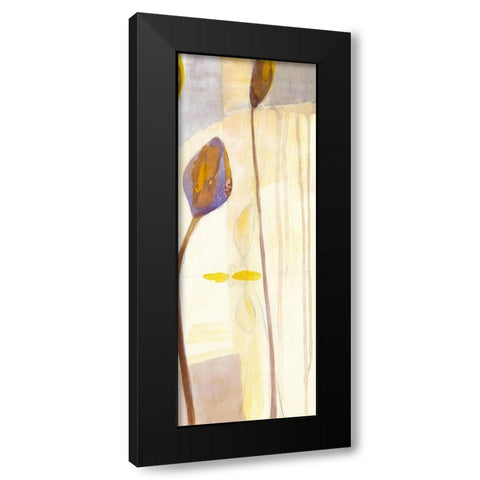 Seed Pods II Black Modern Wood Framed Art Print with Double Matting by Goldberger, Jennifer