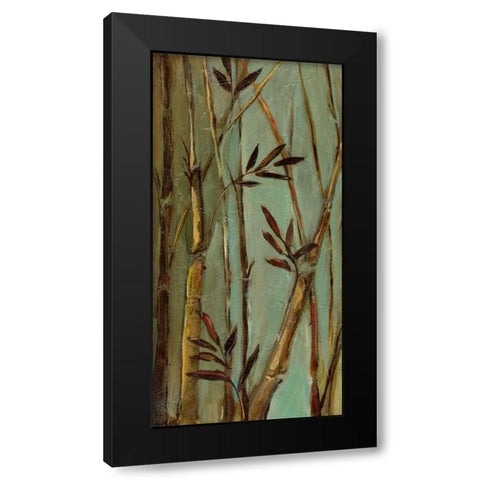 Time Alone Black Modern Wood Framed Art Print by Long, Christina