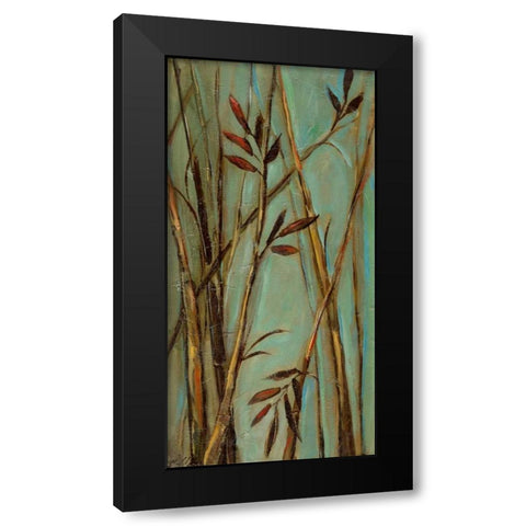 Sleepless Love Black Modern Wood Framed Art Print by Long, Christina