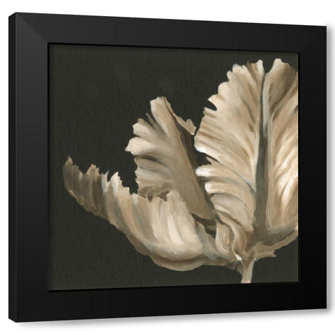 Classical Blooms II Black Modern Wood Framed Art Print by Harper, Ethan