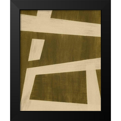 Inversion II Black Modern Wood Framed Art Print by Vision Studio