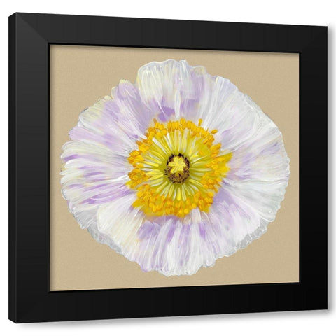 Poppy Blossom IV Black Modern Wood Framed Art Print by Ludwig, Alicia