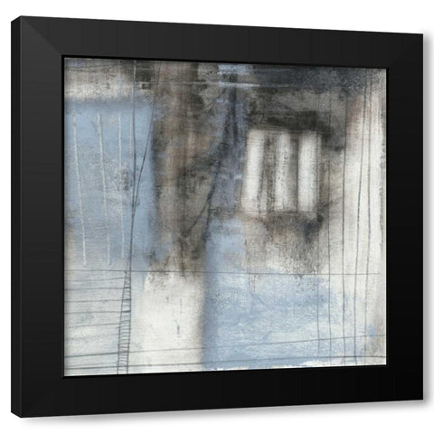 Obscured II Black Modern Wood Framed Art Print by Goldberger, Jennifer