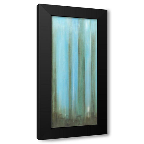 Sky Lights I Black Modern Wood Framed Art Print with Double Matting by Goldberger, Jennifer