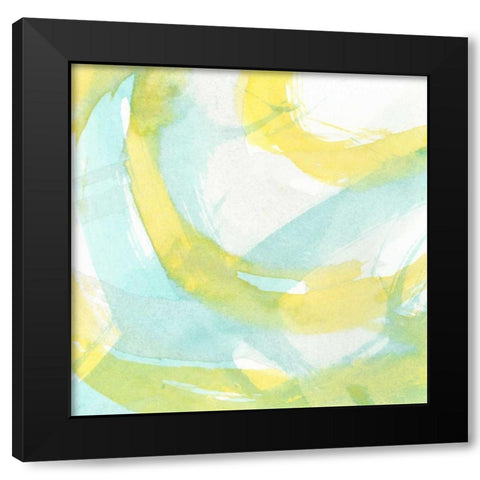 Luminosity III Black Modern Wood Framed Art Print with Double Matting by Holland, Julie