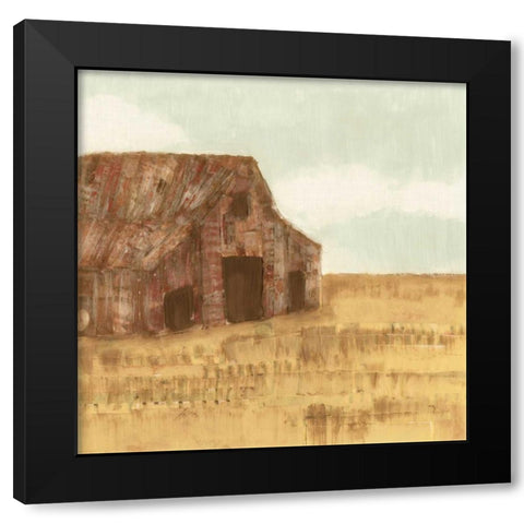Maupin Farm I Black Modern Wood Framed Art Print with Double Matting by Fagalde, Jarman