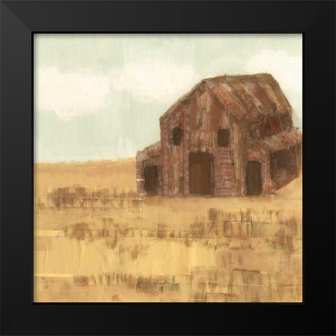 Maupin Farm II Black Modern Wood Framed Art Print by Fagalde, Jarman