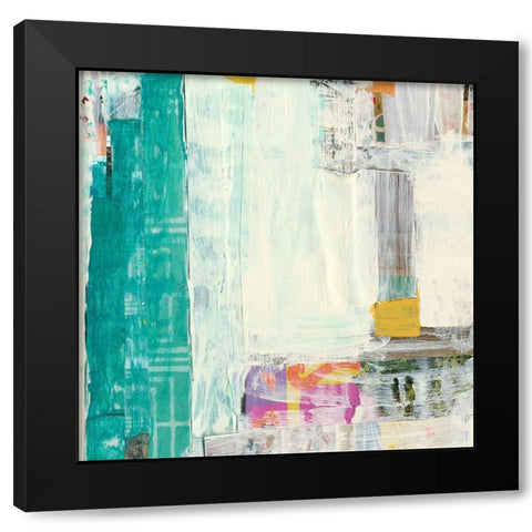 Urban Myth II Black Modern Wood Framed Art Print with Double Matting by Fagalde, Jarman