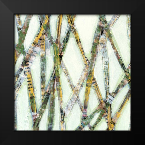 Lemongrass I Black Modern Wood Framed Art Print by Fagalde, Jarman
