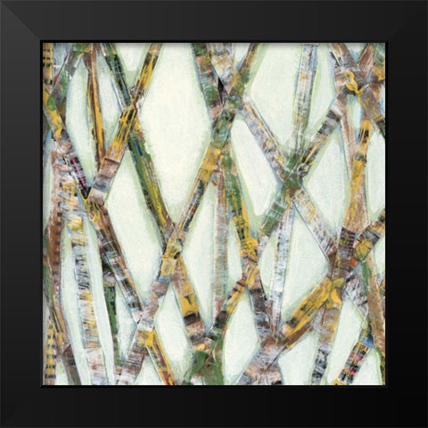 Lemongrass II Black Modern Wood Framed Art Print by Fagalde, Jarman