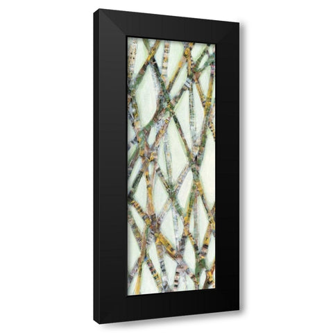 Lemongrass III Black Modern Wood Framed Art Print with Double Matting by Fagalde, Jarman