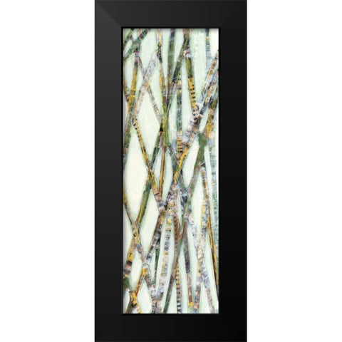 Lemongrass IV Black Modern Wood Framed Art Print by Fagalde, Jarman