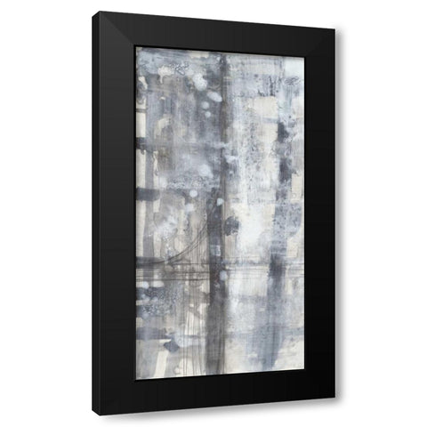 Grey Matter I Black Modern Wood Framed Art Print by Goldberger, Jennifer