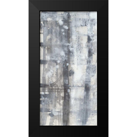 Grey Matter I Black Modern Wood Framed Art Print by Goldberger, Jennifer